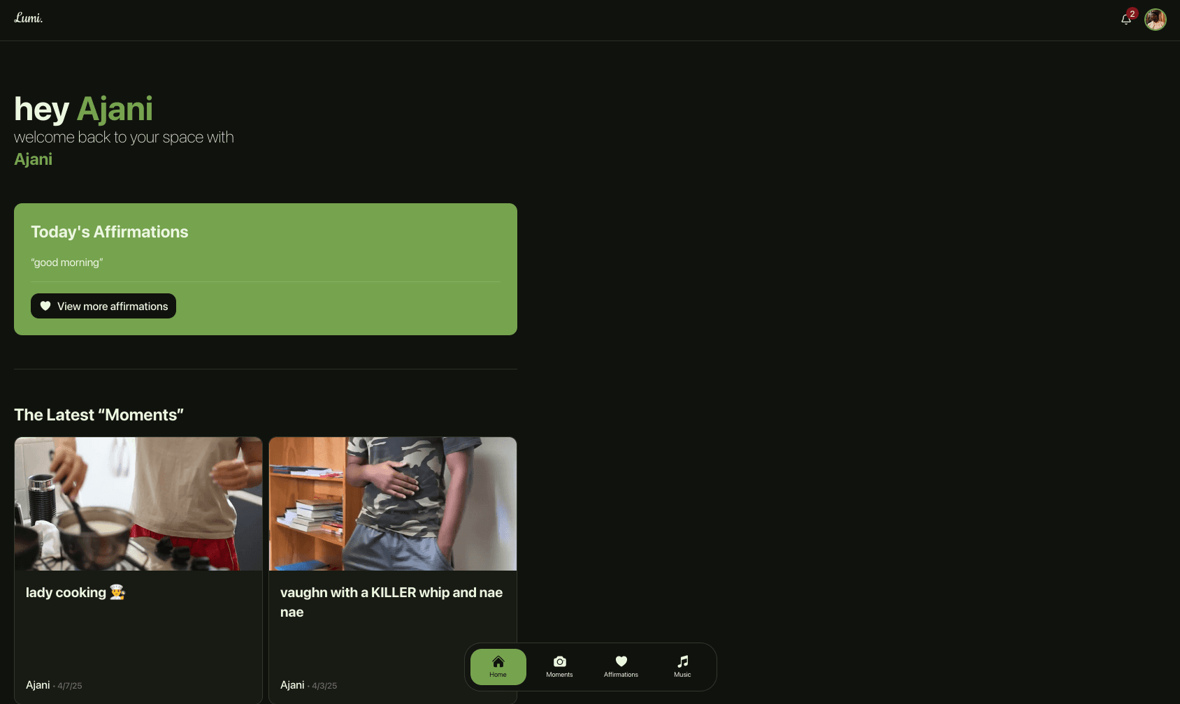 Lumi Home Page (1)